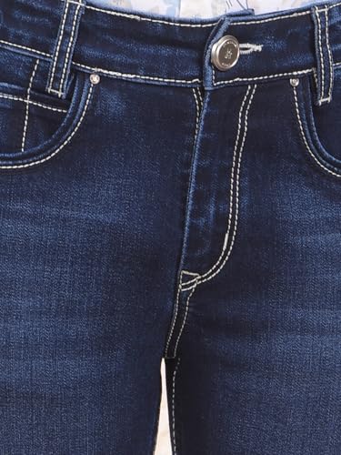 Crimsoune Club Boy's Blue 100% Cotton Jeans (5-6Y)