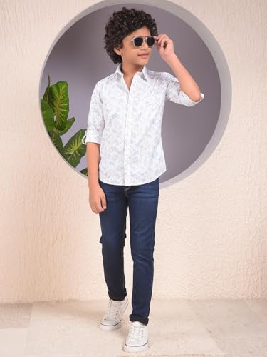 Crimsoune Club Boy's Blue 100% Cotton Jeans (5-6Y)