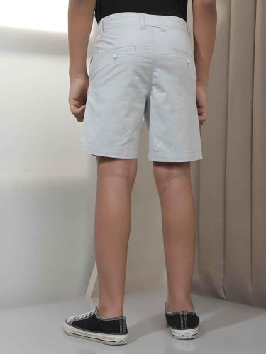Crimsoune Club Boy's Ash Grey Urban Shorts (5-6Y)