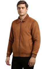 Louis Philippe Men's A-Line Coat (LRJKNBOFG05309_Brown