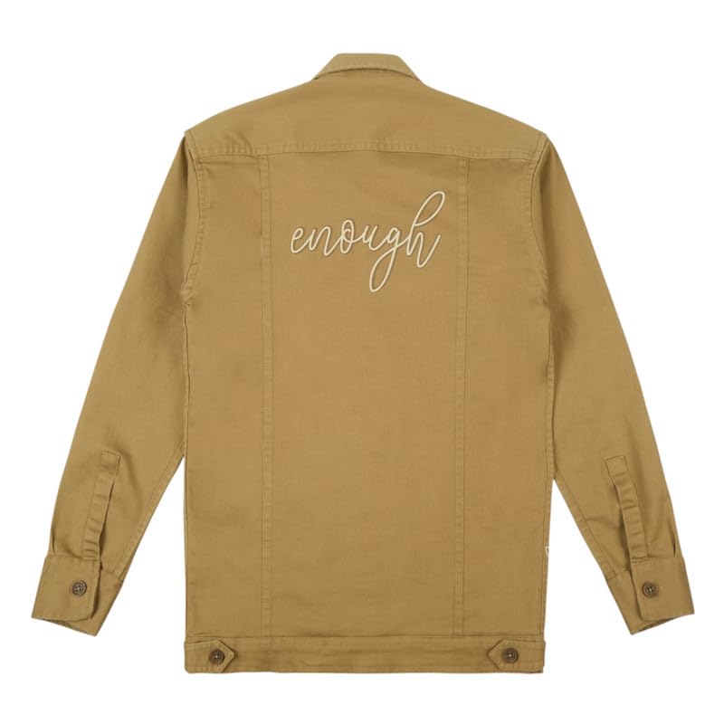 CHARCHIT Boys Plain Full Sleeve Jacket with Regular Fit T-Shirt Khaki