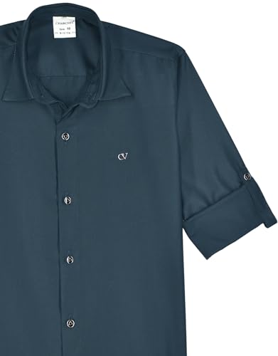 CHARCHIT Boys Full Sleeves Solid Shirt