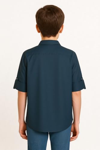 CHARCHIT Boys Full Sleeves Solid Shirt