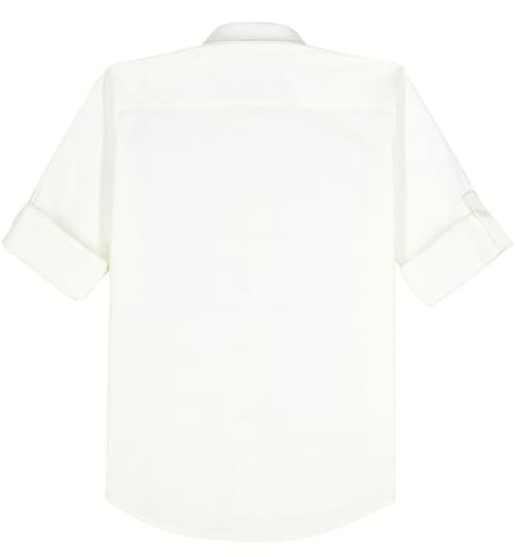 CHARCHIT Boys Full Sleeves Graphic Printed Shirt OffWhite