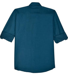 CHARCHIT Boys Full Sleeves Embellished Solid Shirt Blue - Goyalsons ShopMax