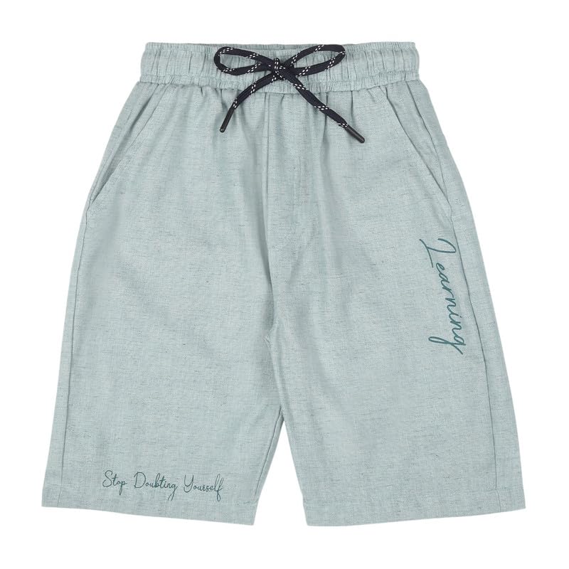 CAVIO Cotton Shirt and Shorts Half Sleaves Printed Co-ord Set For Boys