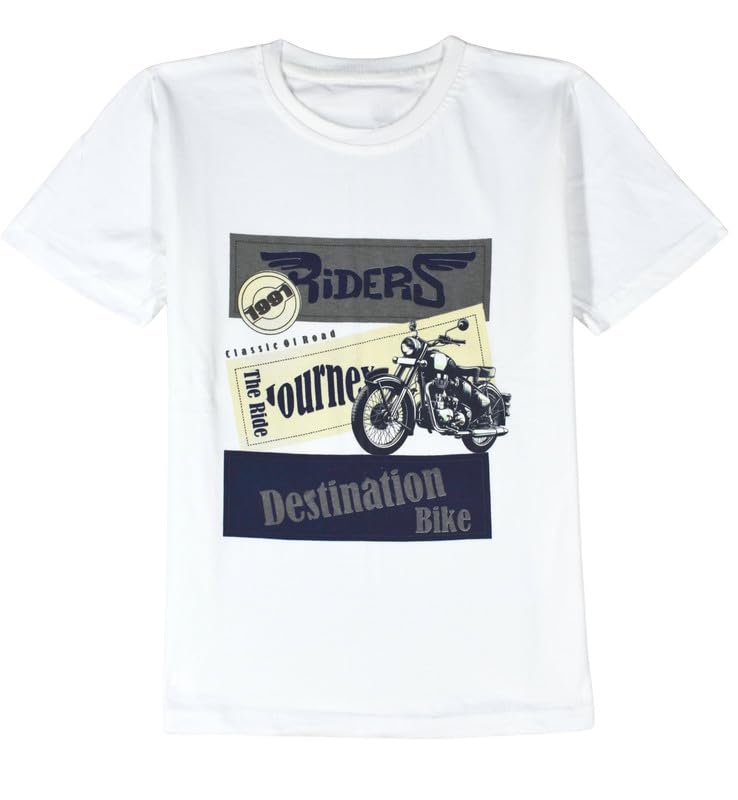 CAVIO Boys Cotton Checks Full Sleeves Shirt with Regular Fit T-Shirt Navy