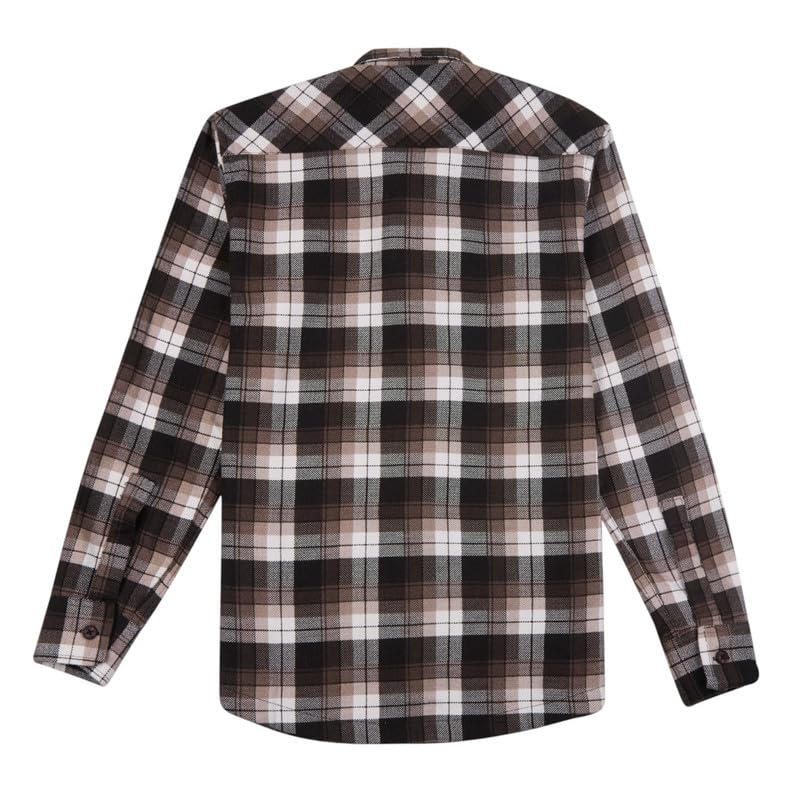 CAVIO Boys Cotton Checks Full Sleeves Shirt with Regular Fit T-Shirt Magenta