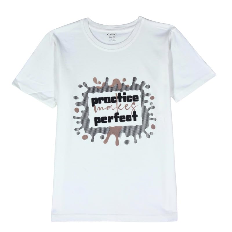 CAVIO Boys Cotton Checks Full Sleeves Shirt with Regular Fit T-Shirt Magenta