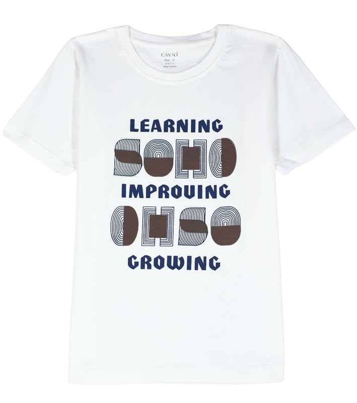 CAVIO Boys Striped Full Sleeve Shirt with Regular Fit T-Shirt Seagreen