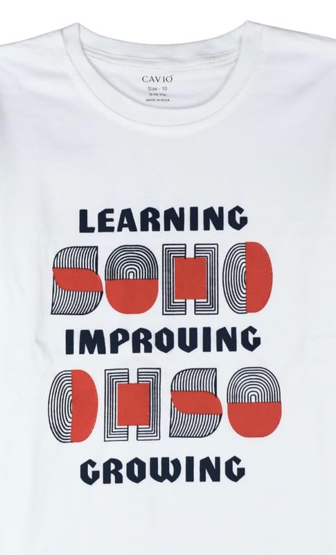 CAVIO Boys Cotton Regular Fit Full Sleeve Checks Shirt and T-Shirt Red