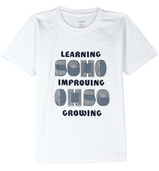 CAVIO Boys Cotton Regular Fit Full Sleeve Checks Shirt and T-Shirt Navy