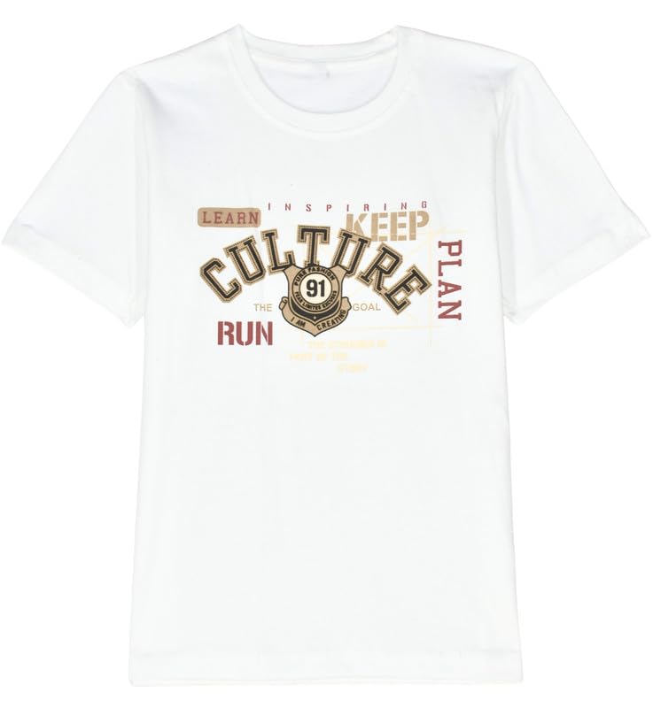 CAVIO Boys Cotton Checks Full Sleeves Shirt with Regular Fit T-Shirt Navy