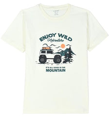 Boys Full Sleeves Checked Shirt and T-Shirt White