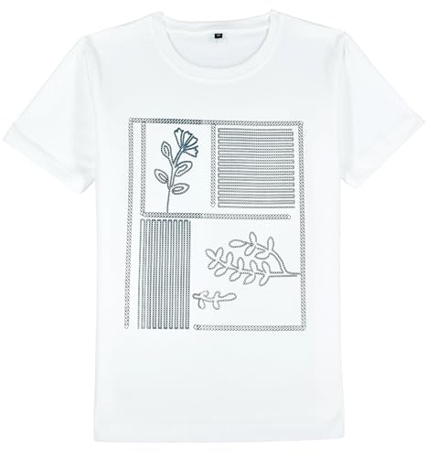 CAVIO Boys Full Sleeves Floral Printed Shirt Whit T-Shirt