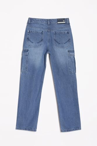 Allen Solly Boy's Regular Jeans (ABDNESGF287883_Blue