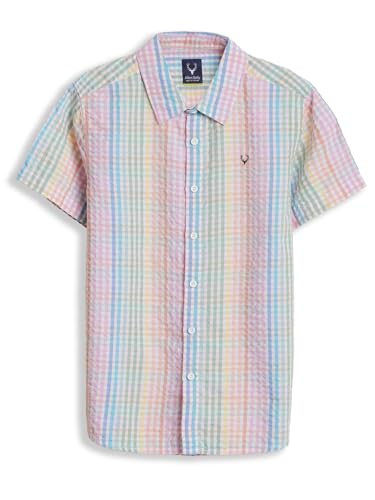 Boys Multi Check Casual Shirt