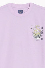 Allen Solly Boy's Regular Fit T-Shirt (ABKCCRGFP52289_Lilac