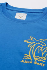 Allen Solly Boy's Regular Fit T-Shirt (ABKCCRGFP74105_Blue