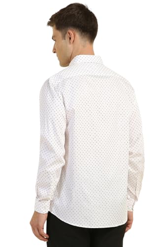 Allen Solly Men's Slim Fit Shirt (ASSFQSPPB80430_White