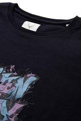 Allen Solly Boy's Regular Fit T-Shirt (ABKCCRGFJ51569_Black