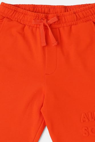 Allen Solly Boys Orange Graphic Printed Shorts