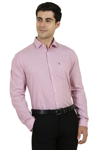 Allen Solly Men's Slim Fit Shirt (ASSFQSPPF83721_Pink