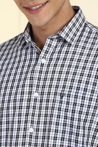 Allen Solly Men's Slim Fit Shirt (ASSFQSPPI44102_White
