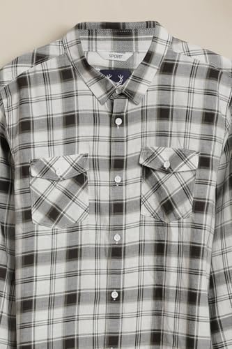 Allen Solly Boys White Check Casual Shirt