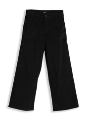 Boys Black Solid Trousers - Goyalsons ShopMax