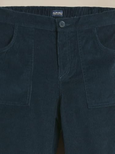 Allen Solly Boy's Regular Casual Pants (ABTFERGFC27901_Navy