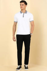 Allen Solly Men's Slim Casual Pants (ASTFQSRFG10292_Black