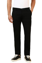 Allen Solly Men's Slim Casual Pants (ASTFQSRFG10292_Black