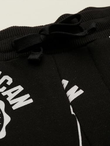 Allen Solly Boy's Regular Track Pants (ABPTERGFO81582_Black