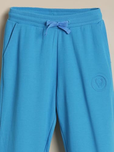 Allen Solly Boy's Regular Track Pants (ABPTERGFW28144_Blue