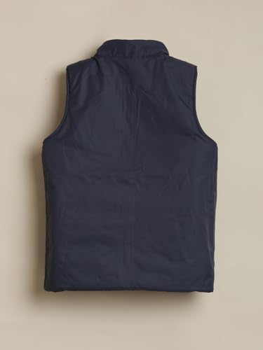 Boys Olive Solid Double sided Jacket
