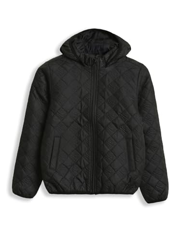 Allen Solly Boys Black Textured Jacket