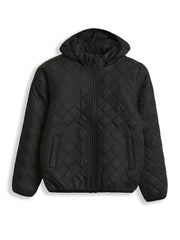 Allen Solly Boys Black Textured Jacket