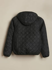 Allen Solly Boys Black Textured Jacket