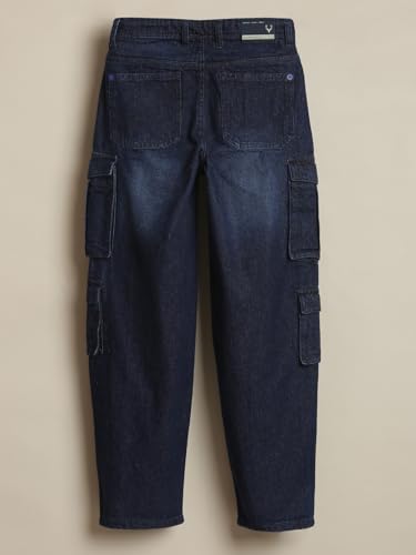 Allen Solly Boy's Regular Jeans (ABDNEBGFZ75244_Navy