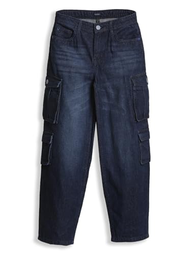 Allen Solly Boy's Regular Jeans (ABDNEBGFZ75244_Navy