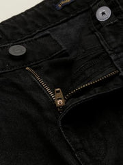 Allen Solly Boy's Regular Jeans (ABDNESGFD41013_Black