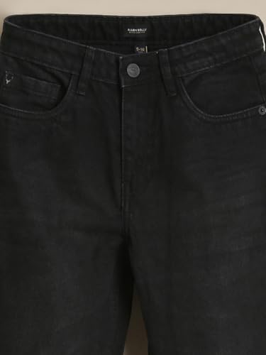 Allen Solly Boy's Regular Jeans (ABDNESGFD41013_Black