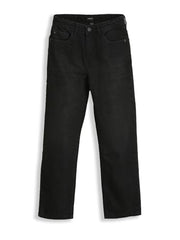 Allen Solly Boy's Regular Jeans (ABDNESGFD41013_Black