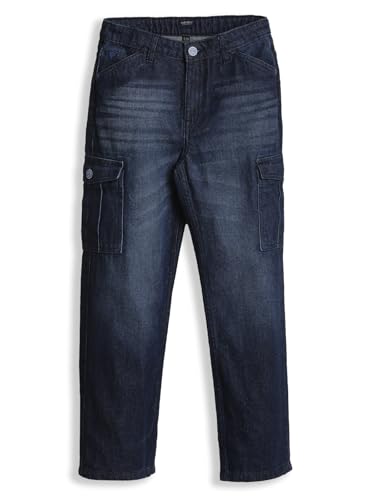Allen Solly Boy's Regular Jeans (ABDNESGFN30280_Navy