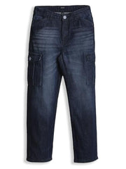 Allen Solly Boy's Regular Jeans (ABDNESGFN30280_Navy