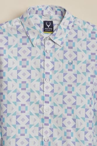 Boys Multicolor Print Casual Shirt