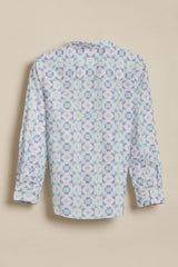 Boys Multicolor Print Casual Shirt
