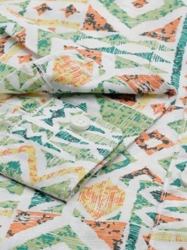 Allen Solly Boy's Regular Fit Shirt (ABSFERGFH48274_White