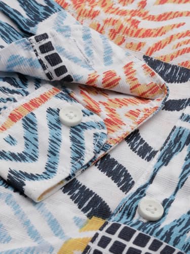 Allen Solly Boy's Regular Fit Shirt (ABSFERGFY79520_White